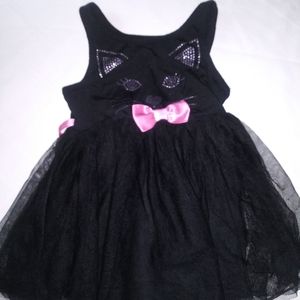 Girls sz 2 cat kitty sparkle bling tutu dress
